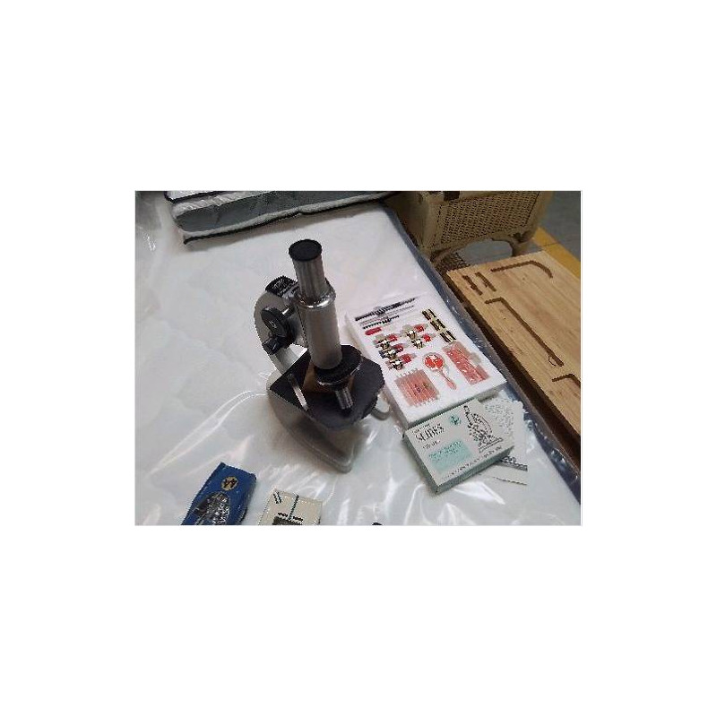 MICROSCOPE +ACC COFFRET BOIS