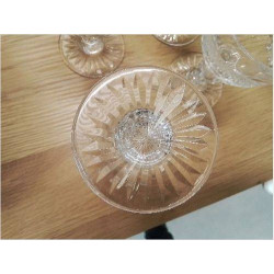 LOT 6 VERRES CRISTAL SAINT LOUIS PORTO