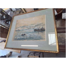 AQUARELLE BATEAUX