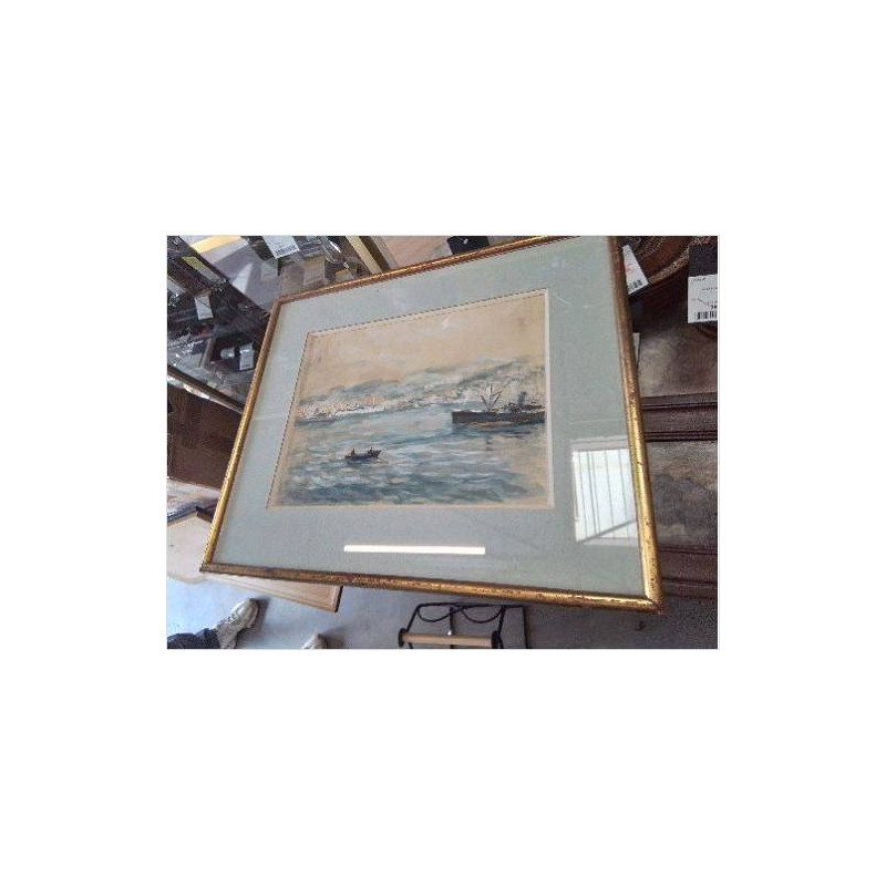 AQUARELLE BATEAUX
