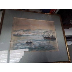 AQUARELLE BATEAUX