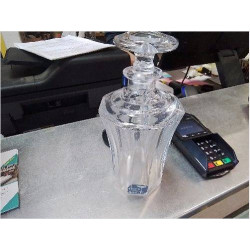 CARAFE CRISTAL FACETTES...