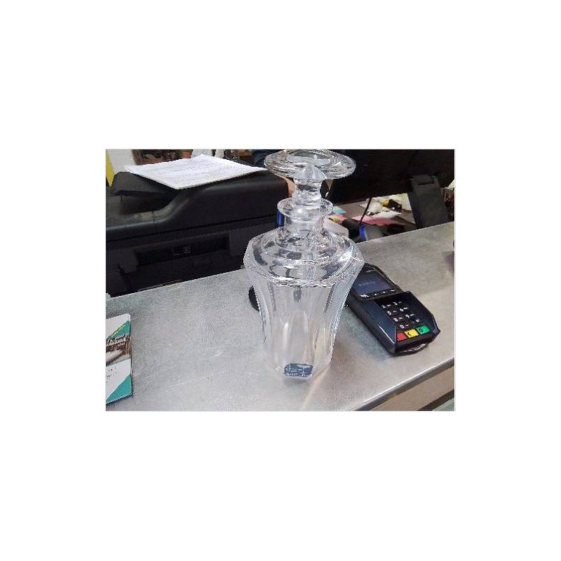 CARAFE CRISTAL FACETTES LALANNE BAZAS