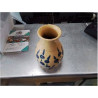 VASE SAVOYARD JAUNE BLEU