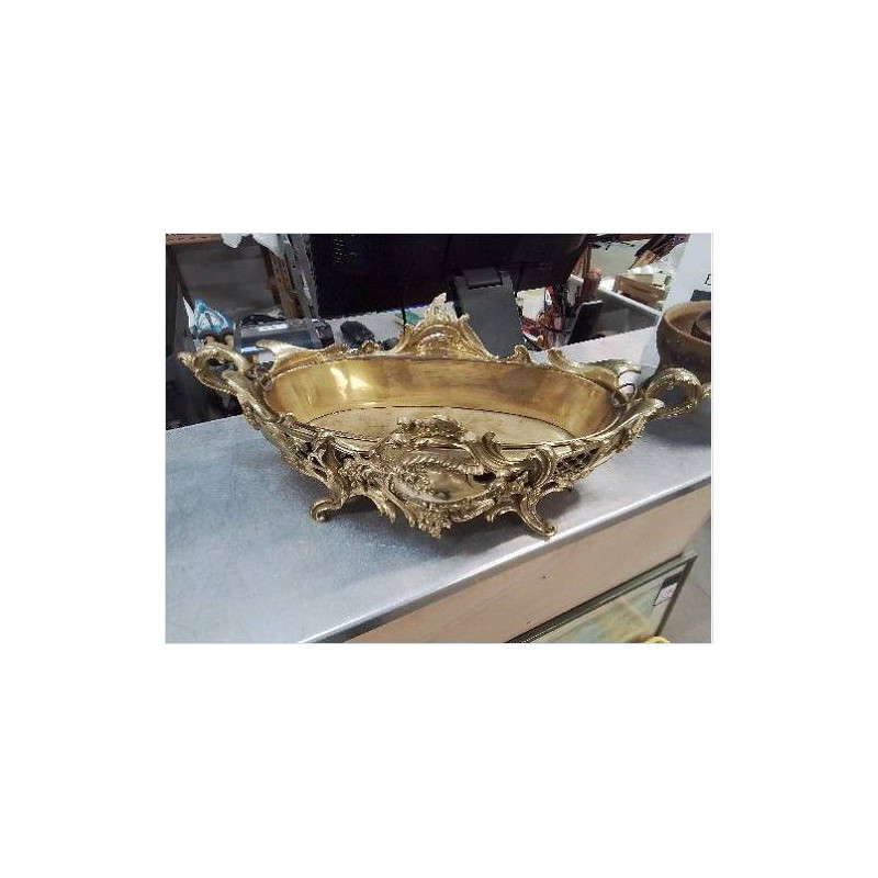 JARDINIERE BRONZE DORÉ 