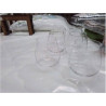LOT VERRES GRAVÉS CERCLES