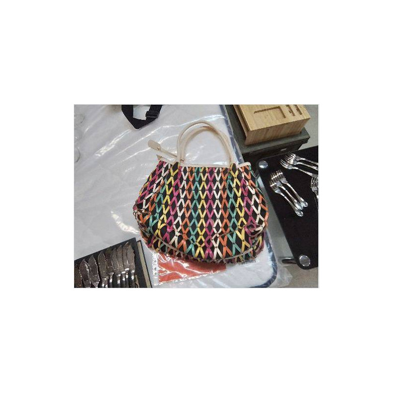 SAC A MAIN LOSANGES COLORÉS