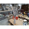 BOUQUET DECO GRIS BLANC 
