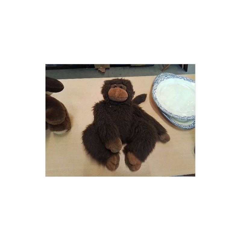 PELUCHE SINGE MARRON