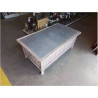 TABLE BASSE D/ZINC 65 X 115 X 47
