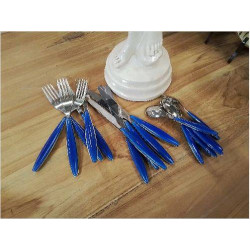 ENS COUVERTS BLEU GUZZINI X5