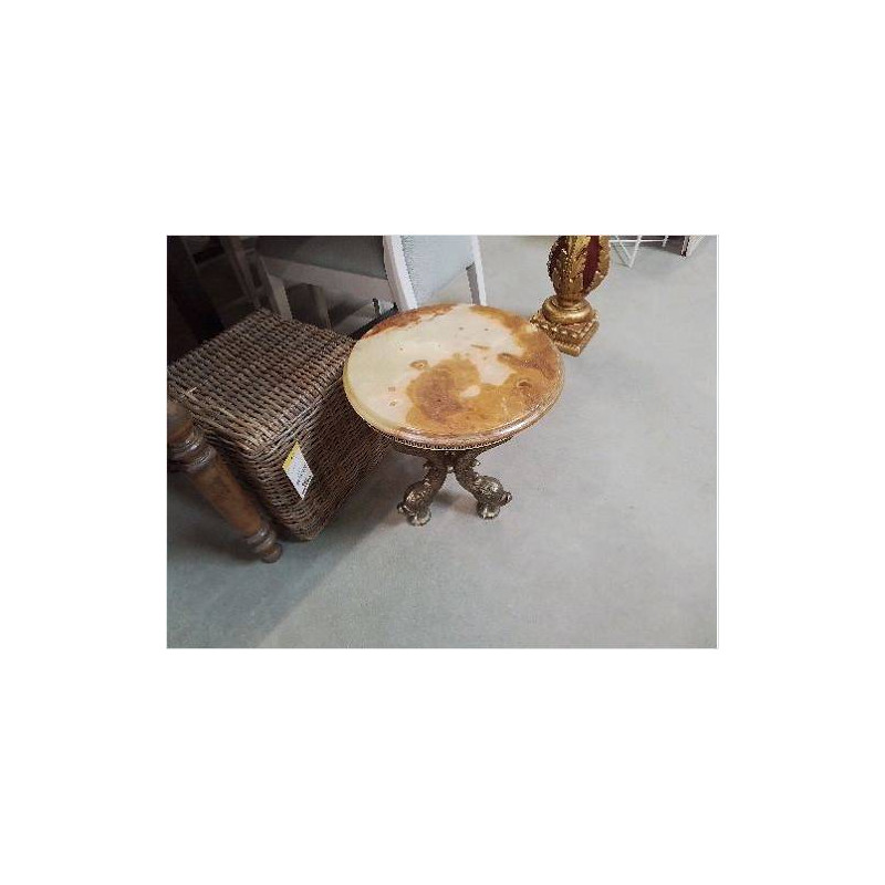 GUERIDON 3CPOISSONS LAITON ONYX