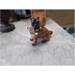 CHIEN FAIENCE ANCIEN 
