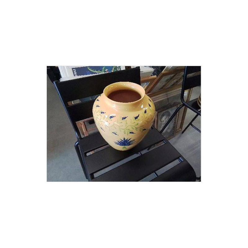VASE JAUNE LAVANDE
