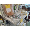 CARAFON CRISTAL PEINT FLEURS TRAITS