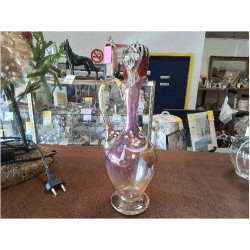 CARAFON IRISÉ ÉMAILLÉ RUBAN