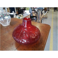 VASE PLAT ORANGE 