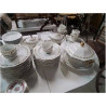 SERVICE PORCELAINE LIMOGES DECO POMME JAUNE