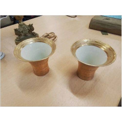 TASSE MONACO BLC DORÉ