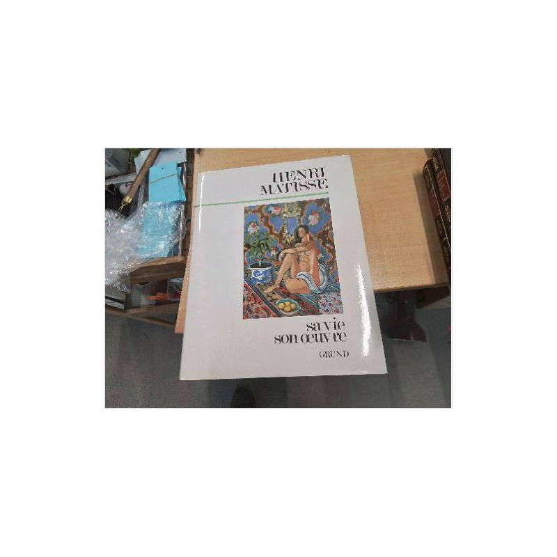 LIVRE HENRI MATISSE