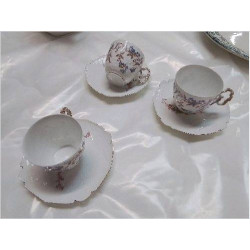 TASSE FLEURIE PAPILLON 