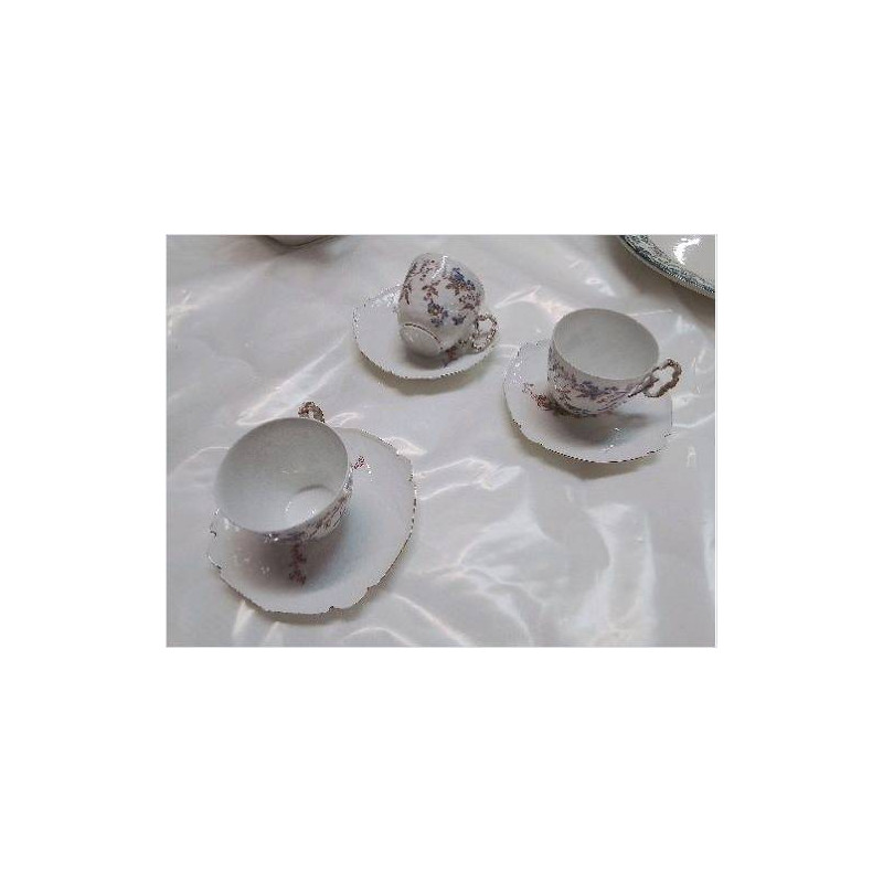 TASSE FLEURIE PAPILLON 