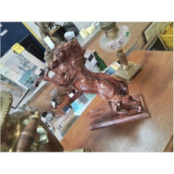 CHEVAL RESINE EN L’ETAT