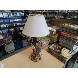 LAMPE PIED METAL DECOR...