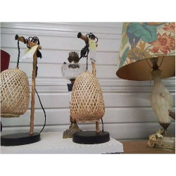 LAMPE DE CHEVET KATCHA BAMBOU