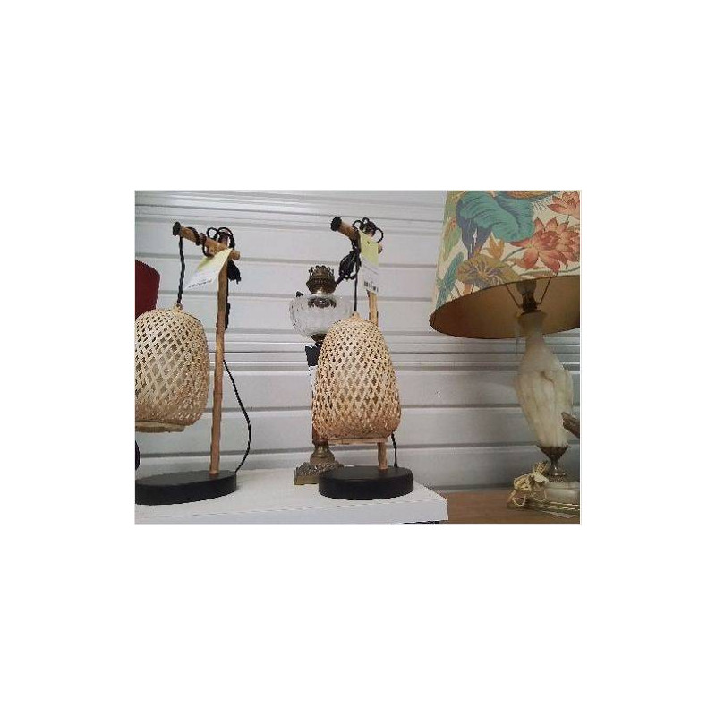 LAMPE DE CHEVET KATCHA BAMBOU