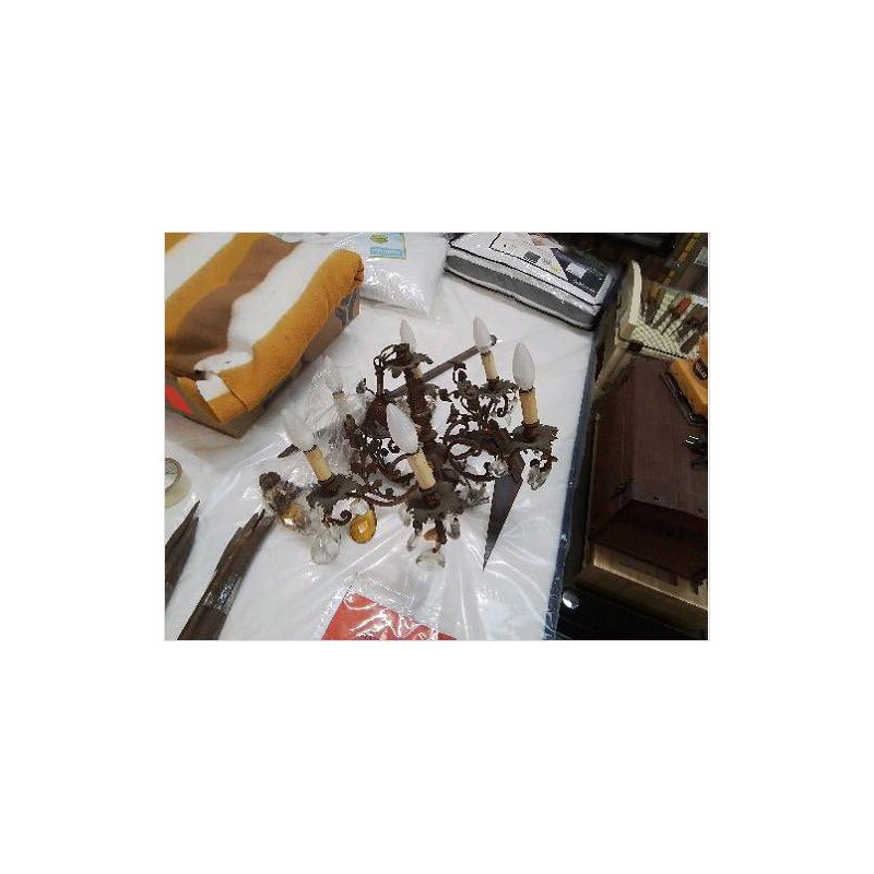 LUSTRE BRONZE PAMPILLES