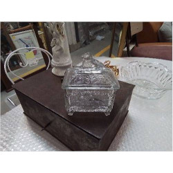 COFFRET VERRE LION