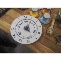 PENDULE PORCELAINE PARIS 