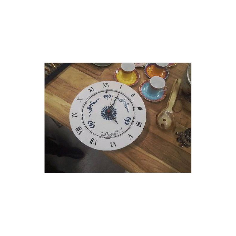PENDULE PORCELAINE PARIS 