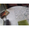 LOT 4 FLUTES VERRE 