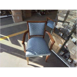 FAUTEUIL TAPISSIER BLEU