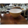 SALADIER JAUNE FAIENCE VINTAGE GM