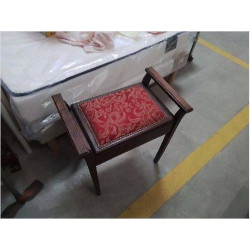 TABOURET PIANO ANCIEN TISSU...