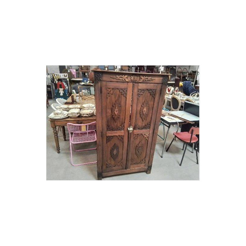 MEUBLE ANC SANS FOND 2 PORTES DECOR 90×42×150 CM