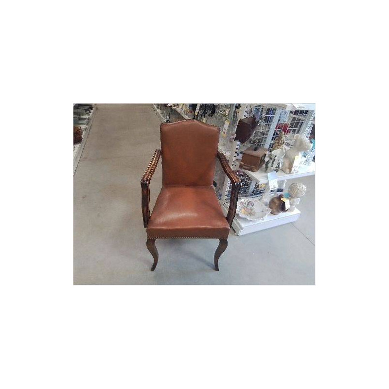 FAUTEUIL SKAI MARRON PM