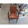 FAUTEUIL SKAI MARRON PM