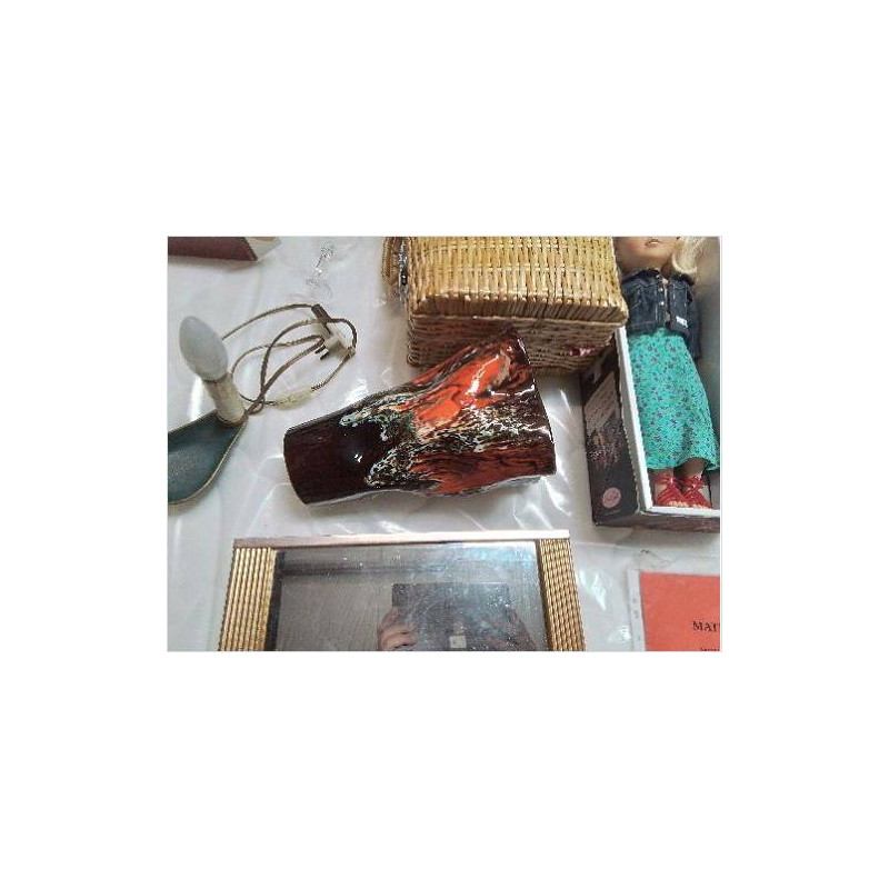 VASE VALLAURIS RGE MARRON