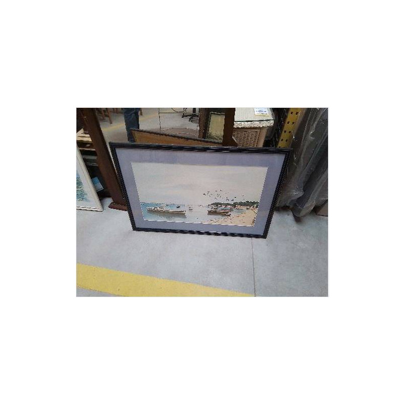 AQUARELLE PINASSE MAIGRET