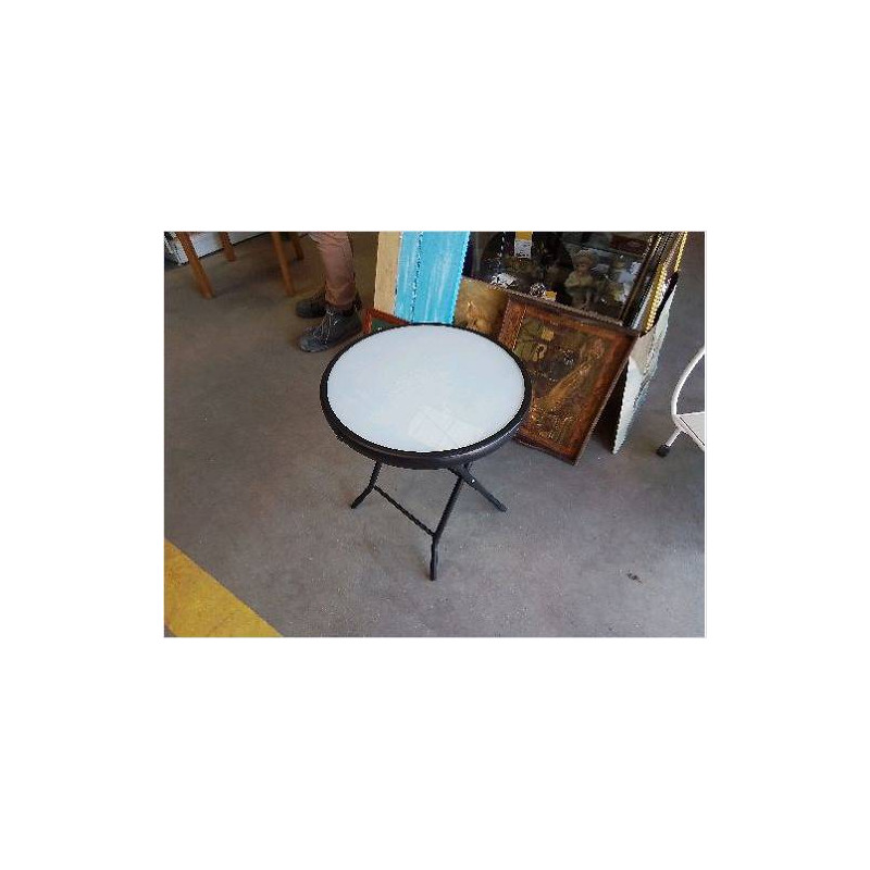 TABLE BASSE ÉCLAIRANTE SUR PILE 