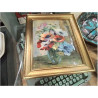 CADRE FLEURS SUR CUIVRE G DASSET 