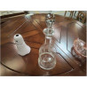 CARAFE CRISTAL GRAVÉE NOEUDS
