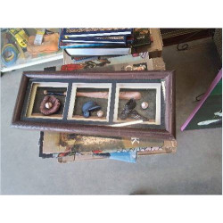 CADRE VITRINE DECO BASE BALL 