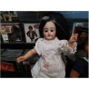 POUPEE ANC TETE PORCELAINE 