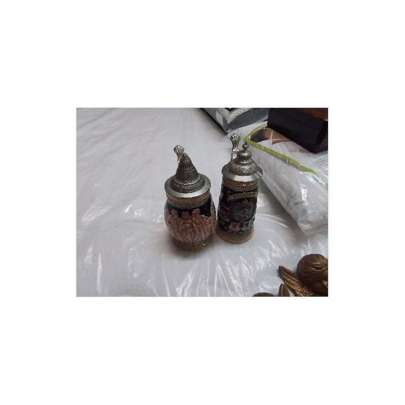 CHOPE FAIENCE COUVERCLE ETAIN
