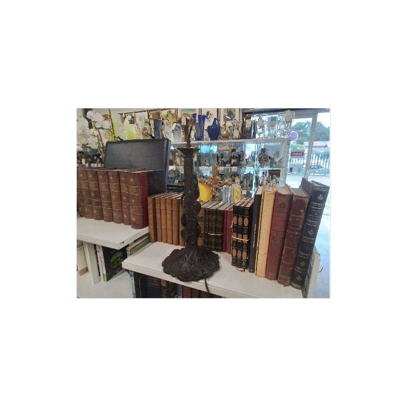 PIED DE LAMPE BRONZE LES LUMIERES DE NANCY